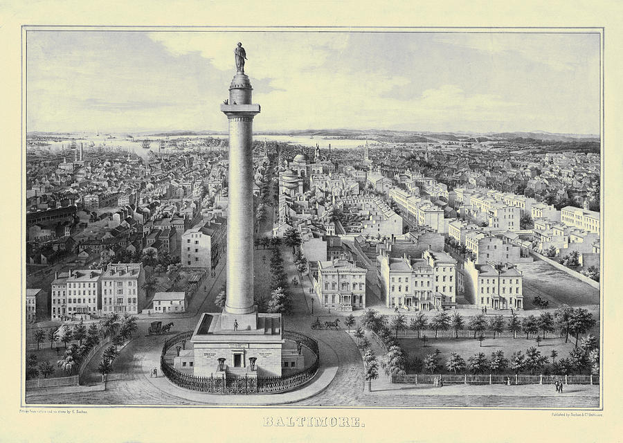 Baltimore 1850 Photograph