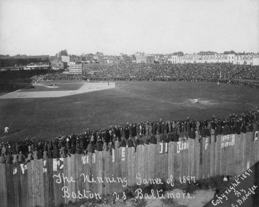 Baltimore Ballpark 1897 Photograph by Transcendental Graphics