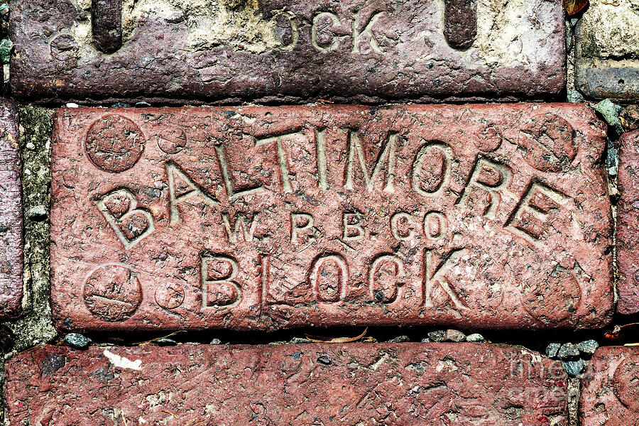 Baltimore Block old brick in Key West Photograph by Delphimages Photo Creations Baltimore Block old brick in Key West Photograph by Delphimages Photo Creations