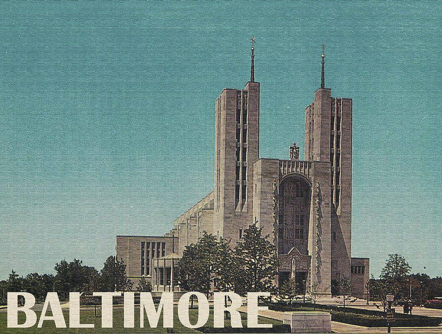 Baltimore, Cathedral Photo Photograph by Long Shot