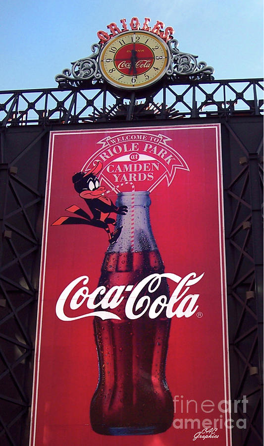 Baltimore Coca Cola Photograph by CAC Graphics