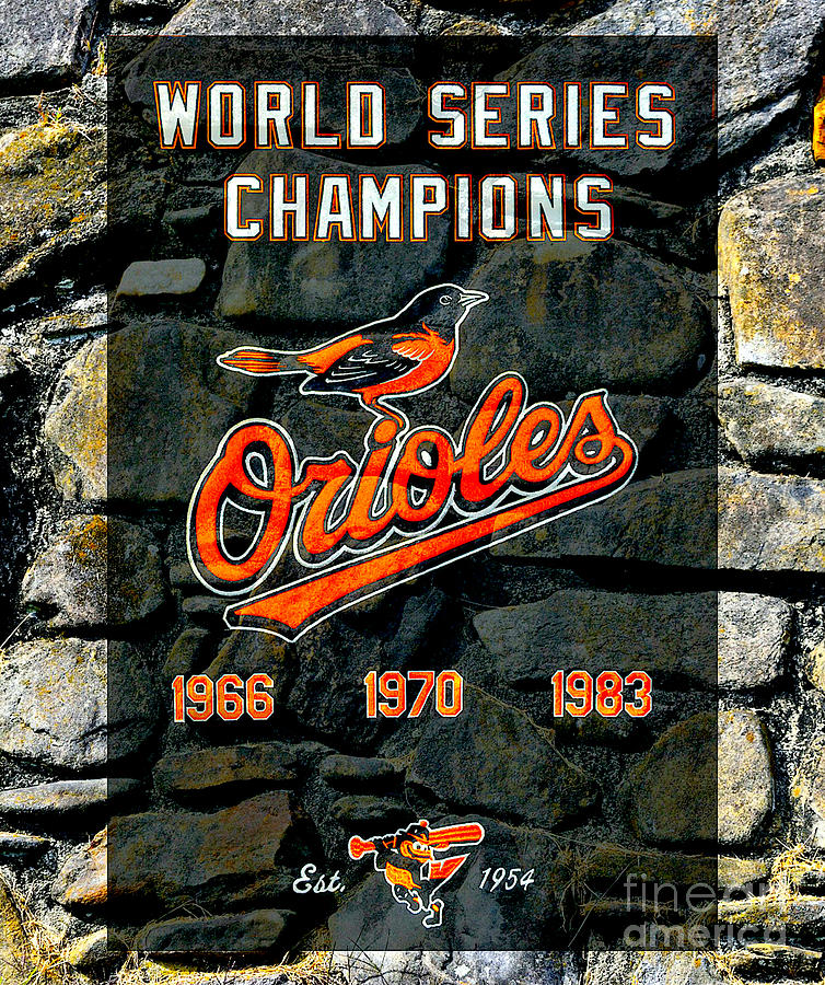 MLB Baltimore Orioles - Retro Logo Wall Poster, India