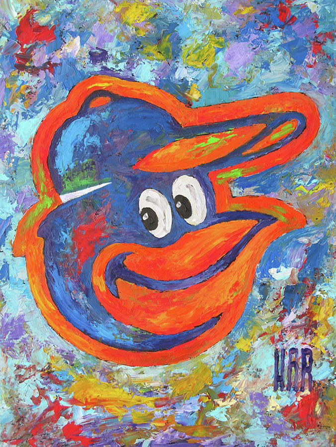 Baltimore Orioles Painting - Baltimore Orioles Baseball by Dan Haraga