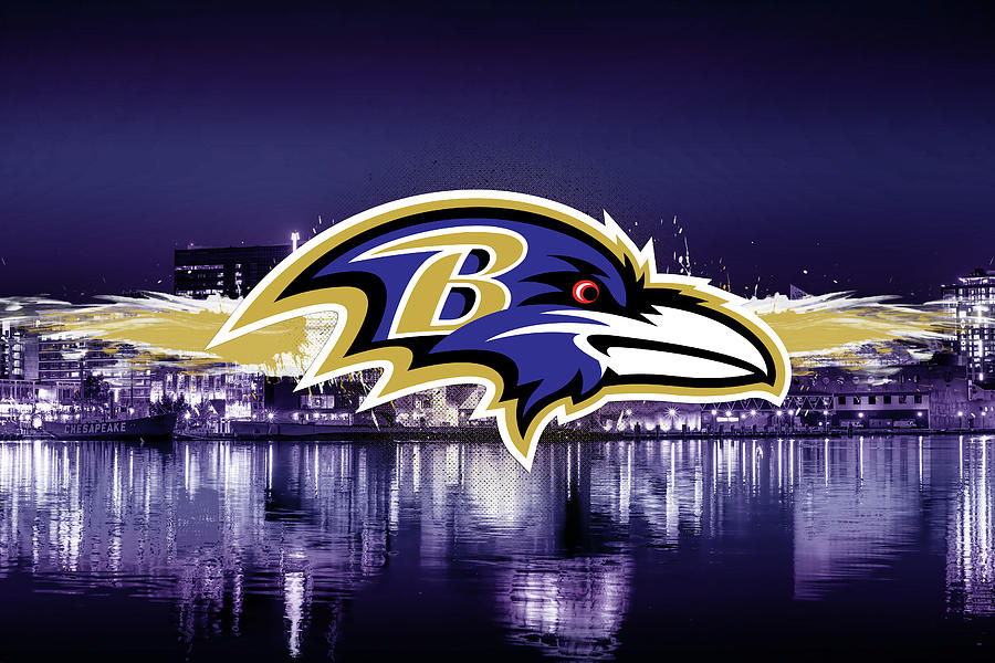 Baltimore Ravens NFL Football Digital Art by SportsPop Art - Fine Art ...