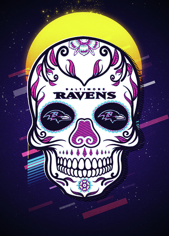 Baltimore Ravens Digital Art by Yoyo Di