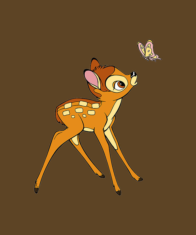 BAMBI Baby blue Painting by Yasmine Walker | Pixels