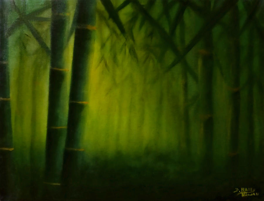 Bamboo Mist #446 Painting