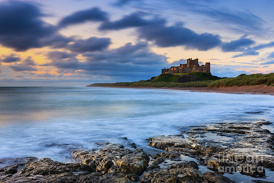 Bamburgh Castle - Northumberland 1 Photograph by Henk Meijer Photography