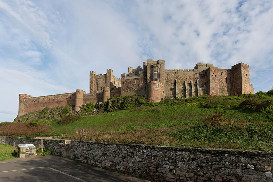 Bamburgh castle Photograph by Steev Stamford
