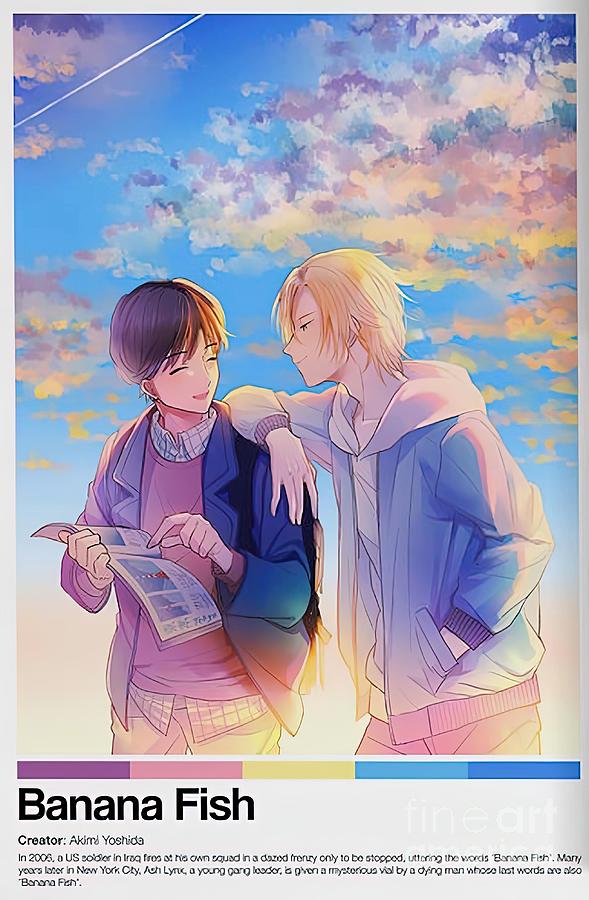 Banana Fish Anime Akimi Yoshida Painting by Hunt Teagan Pixels