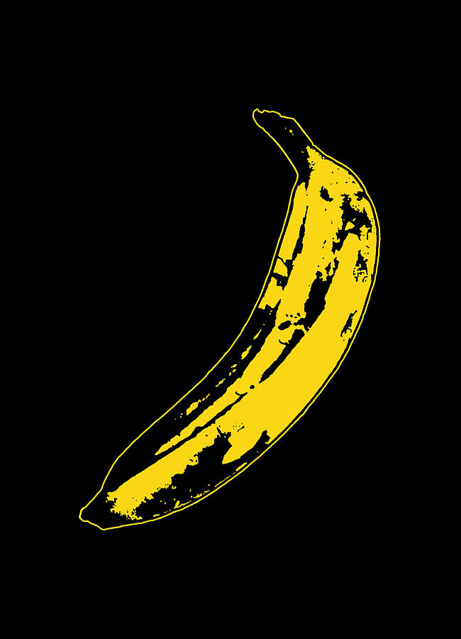 Banana Yellow Warhol Digital Art by Gani Ismail - Fine Art America