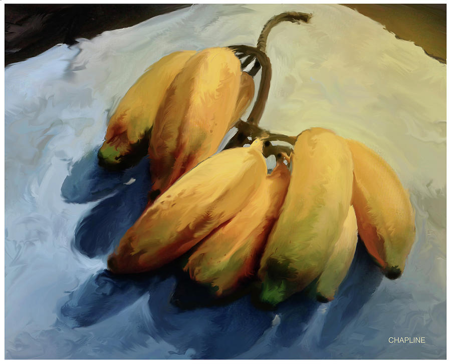 Bananas Digital Art by Curtis Chapline