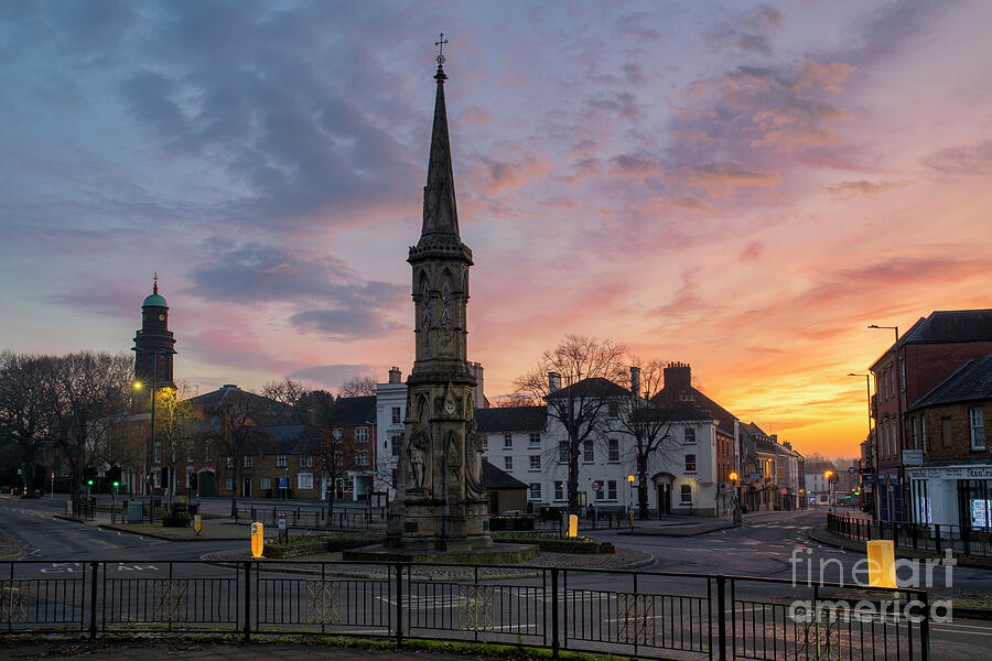 Banbury Cross at Sunrise in March Photograph by Tim Gainey Banbury Cross at Sunrise in March Photograph by Tim Gainey