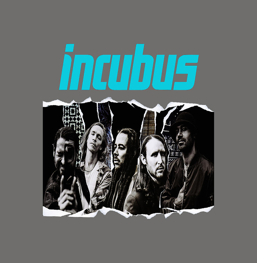 Incubus Digital Art - Band by Bruce Springsteen