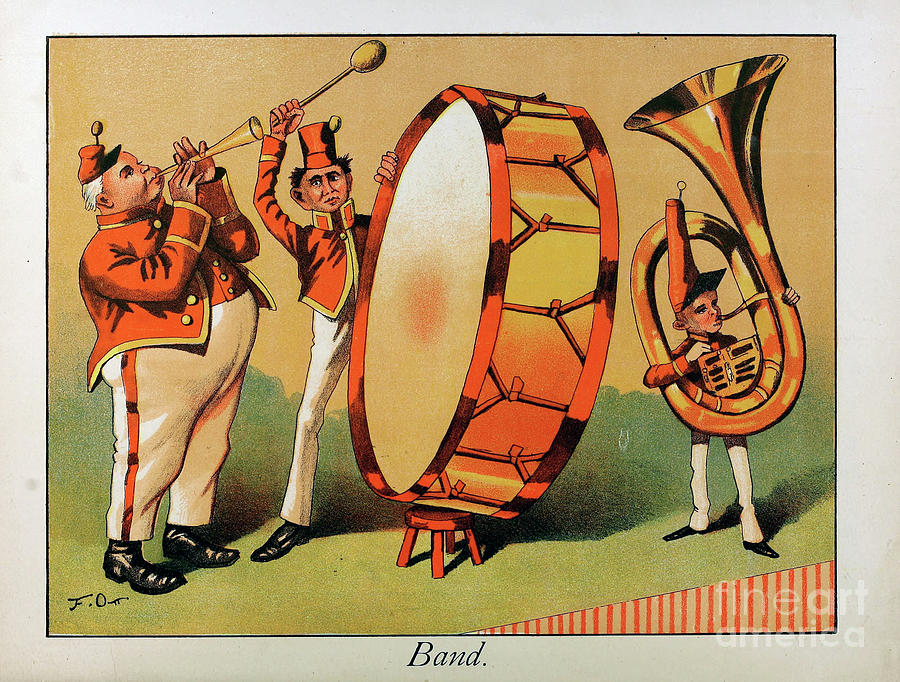 Band v2 Photograph by Historic illustrations