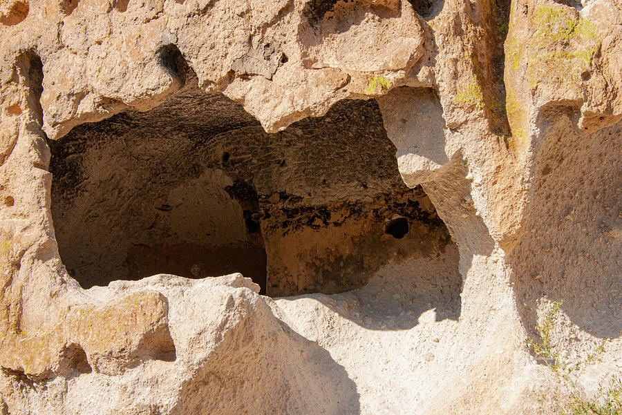 Bandelier National Monument Cliff Dwellings Two Photograph by Bob Phillips