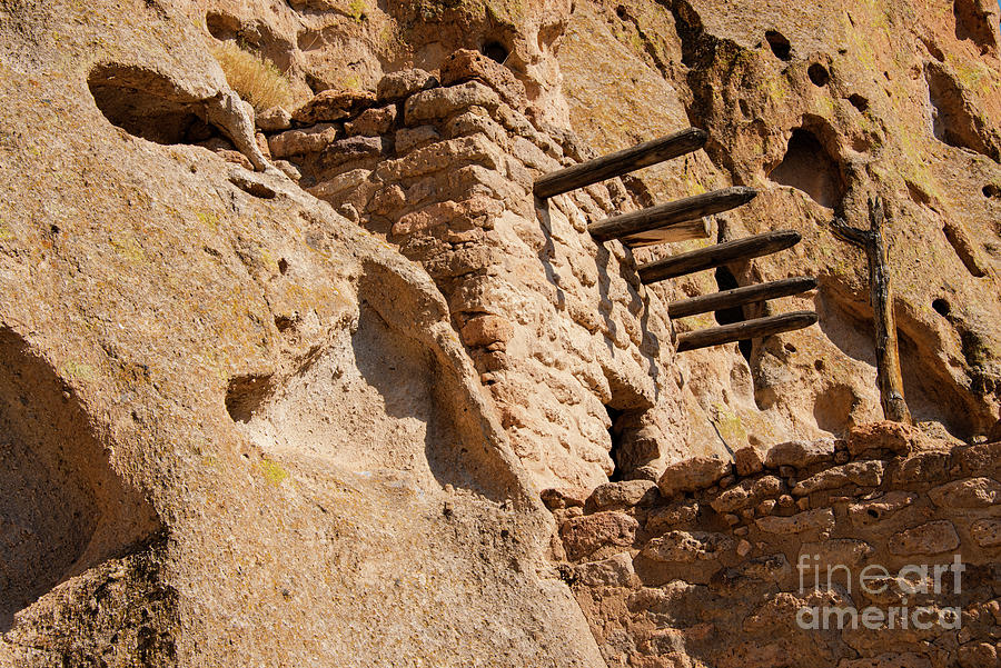Bandelier National Monument Talus House Three Photograph by Bob Phillips