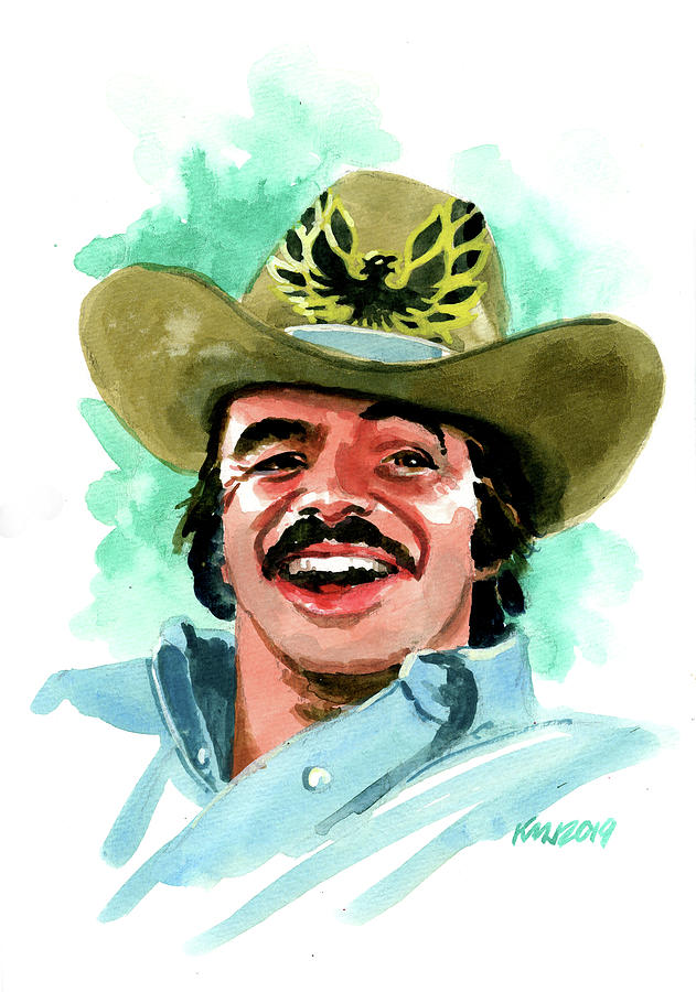 Burt Reynolds Painting - Bandit by Ken Meyer jr