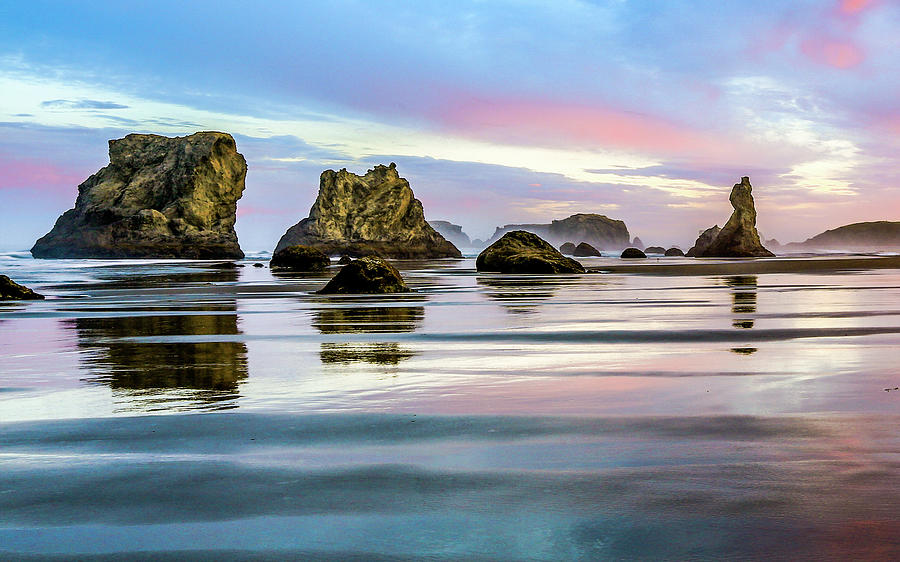 Bandon Sunrise Photograph by John Hewitt | Fine Art America