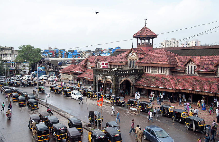 Bandra Railway Station Photograph By Hira Punjabi - Fine Art America