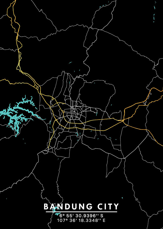 Bandung City, Indonesia Digital Art By Towery Hill - Pixels