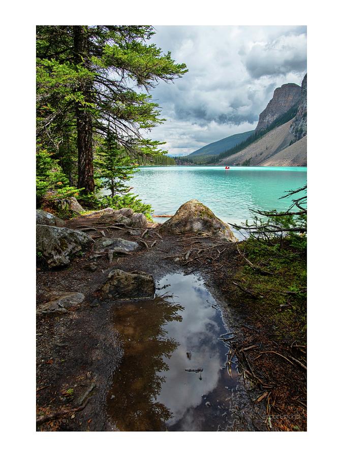 Banff Reflections Photograph by Edgar Estrada