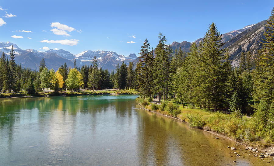 Banff Bow River Photograph by Justin Richard Batten - Fine Art America