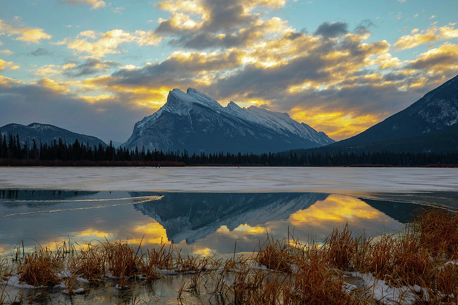 Banff Sunrise Photograph by Kathleen Jadallah