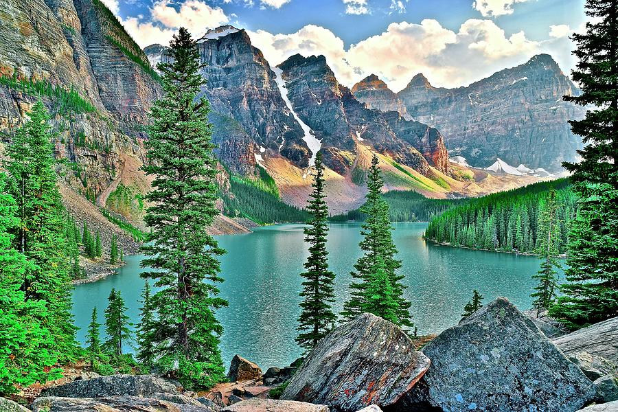 Banff Tourist Attraction Number One Photograph by Frozen in Time Fine Art Photography