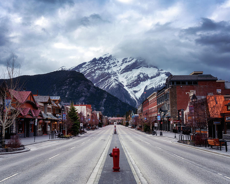 Banff National Park Photograph - Banff Town by Christian Papainog