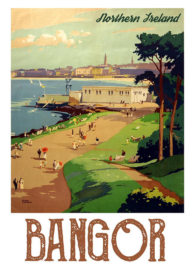 Bangor Digital Art by Long Shot