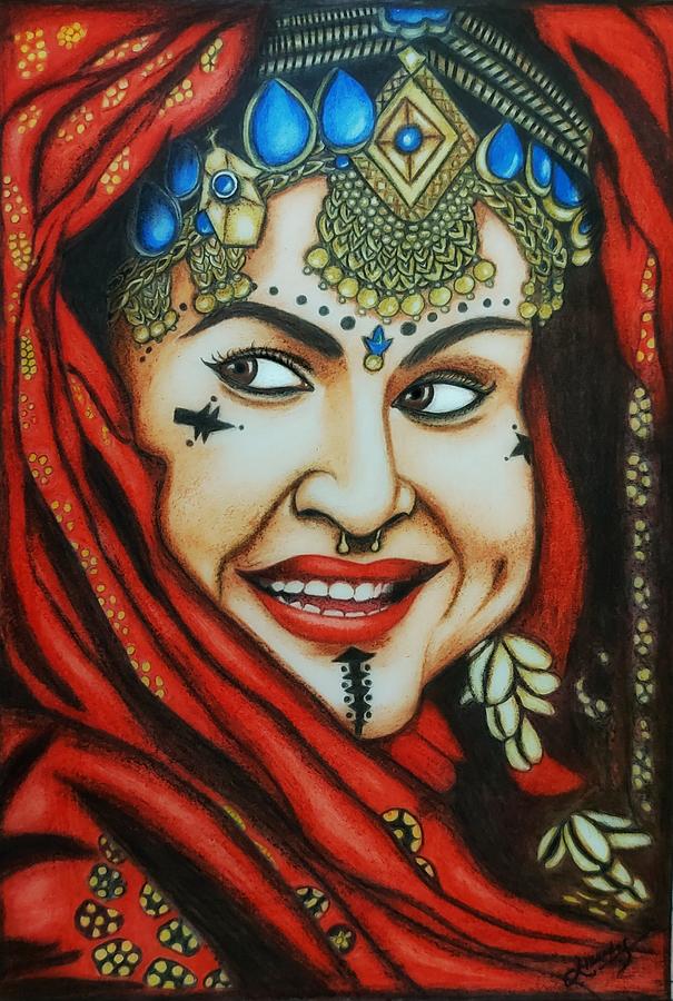 Banjara tribes Drawing by Sachin Sathawane - Fine Art America