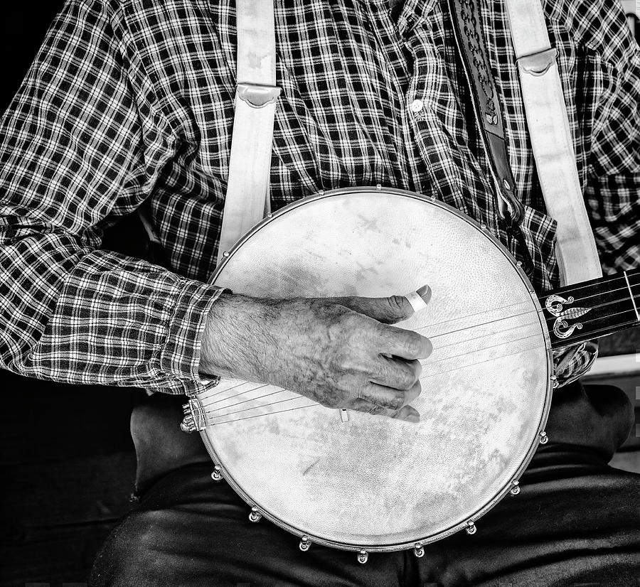 Banjo Hand Photograph by Gary Slawsky