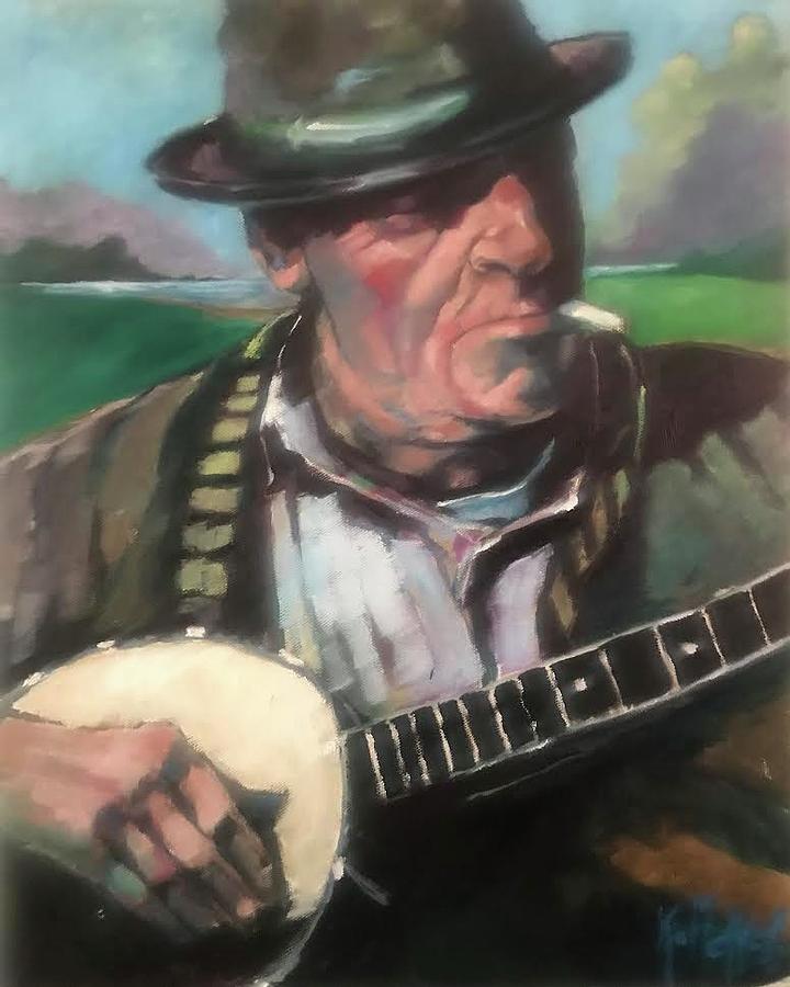 Banjo Picker Painting by Kevin McKrell