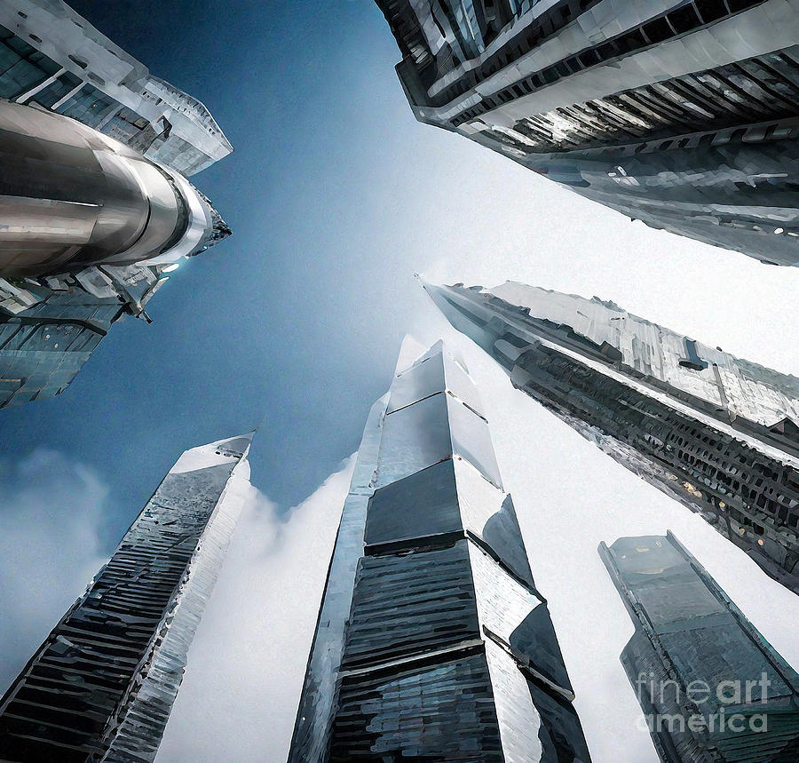 Bank Of China Tower Modern Architecture Skyscrapers Hong Kong Airliner ...