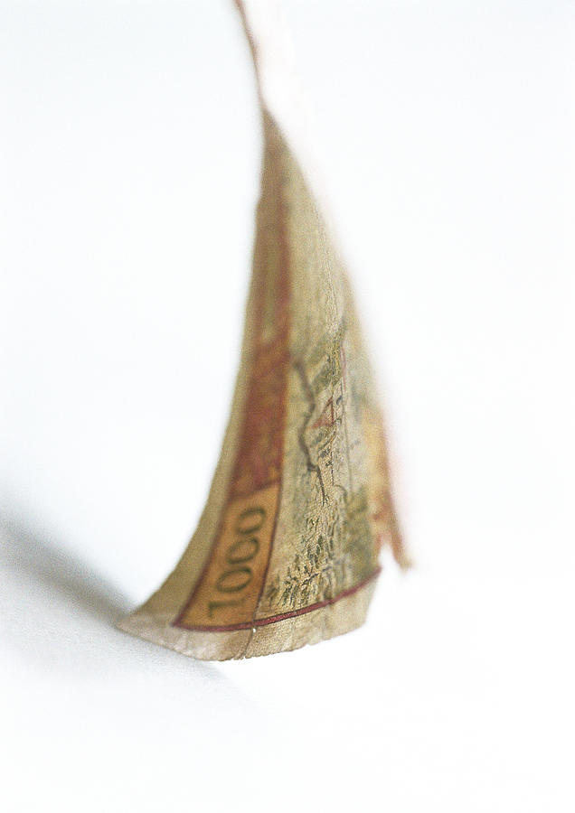Banknote. Photograph by Michele Constantini