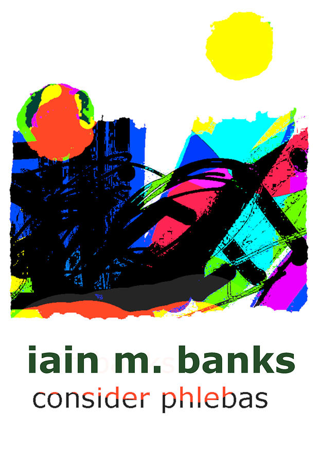 Banks 1987 Sci Fi Novel Drawing