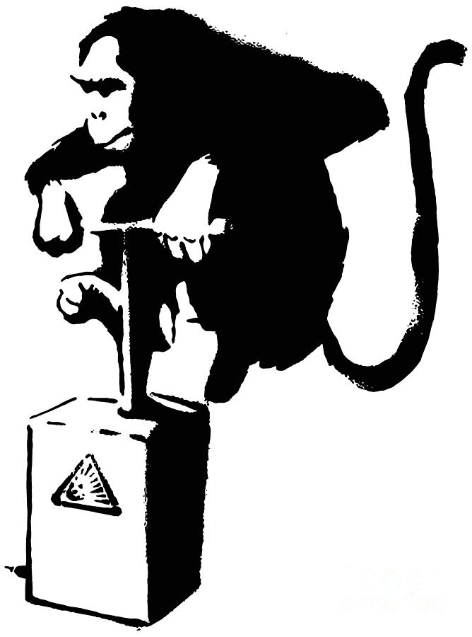 Banksy Monkey Detonator by Banksy
