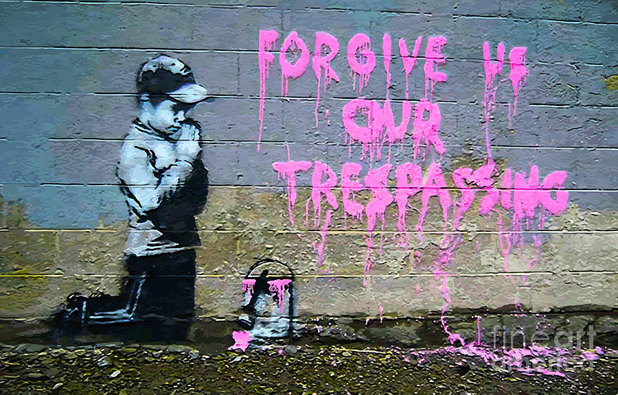 バンクシー banksy Forgive us our Trespassing www.sudouestprimeurs.fr