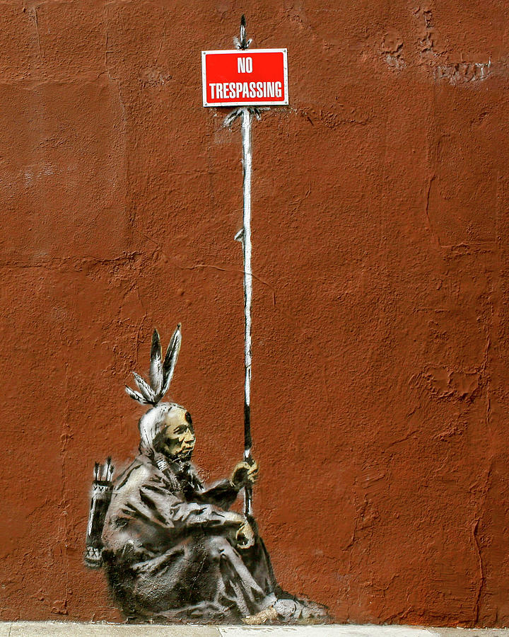 Banksy San Francisco No Trespassing Photograph by Gigi Ebert - Fine Art ...