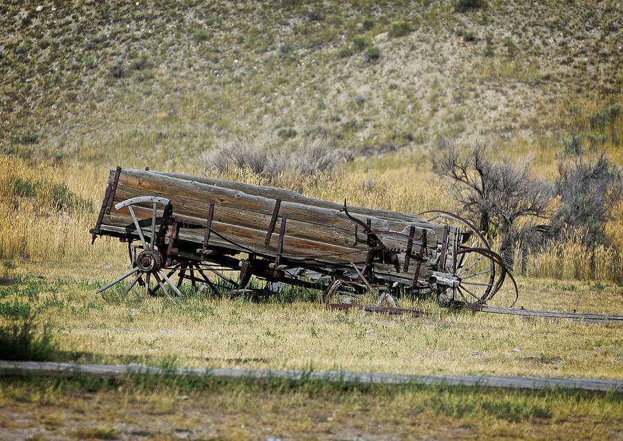 Bannack Wagon Photograph by Marty Koch