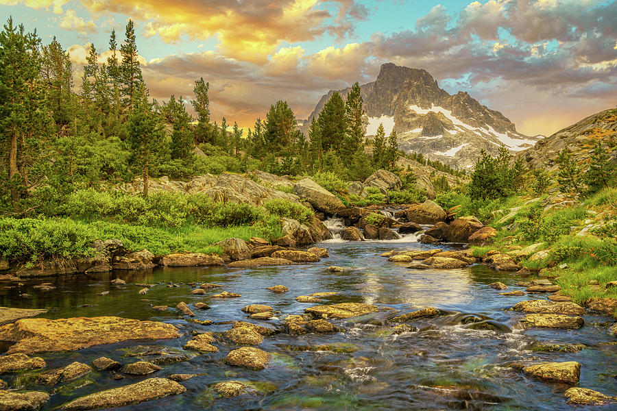 Banner Peak Reveal - Sierras Photograph by Kenneth Everett - Fine Art ...