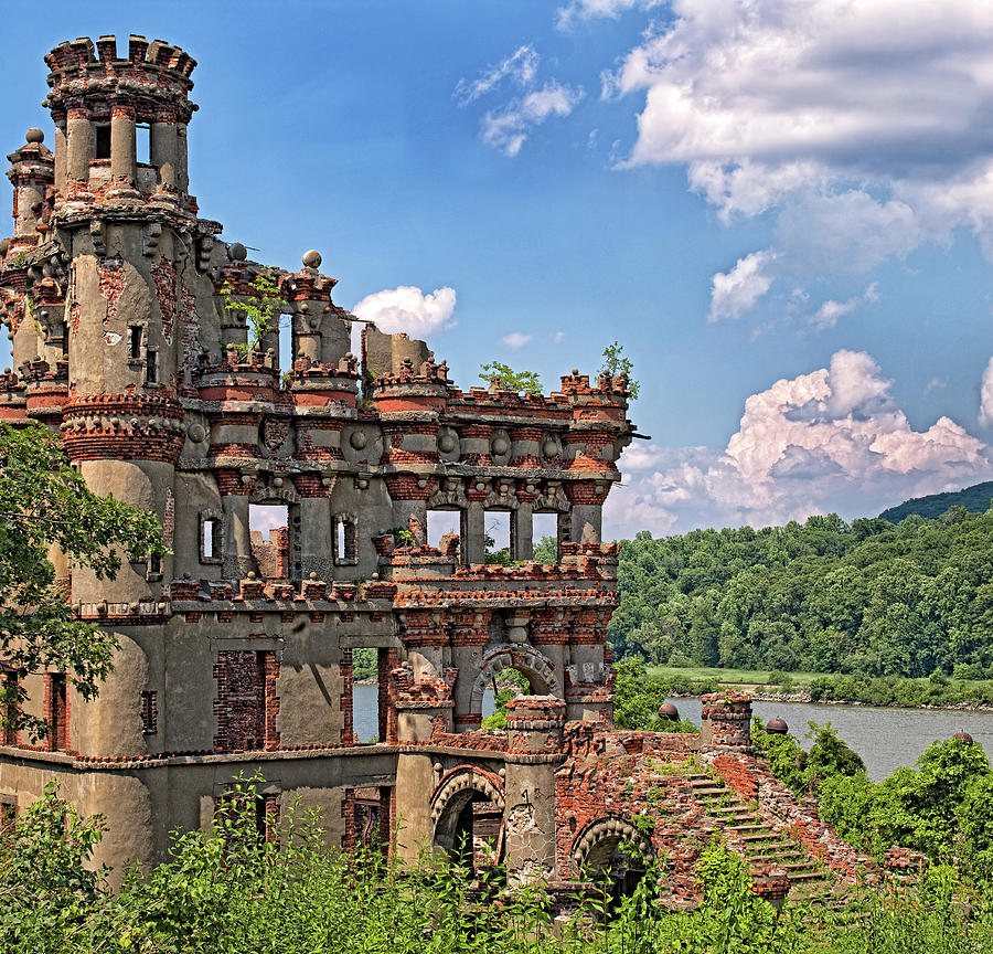 Bannerman Castle on Pollepel Island in the Hudson River New York Photograph by Brendan Reals