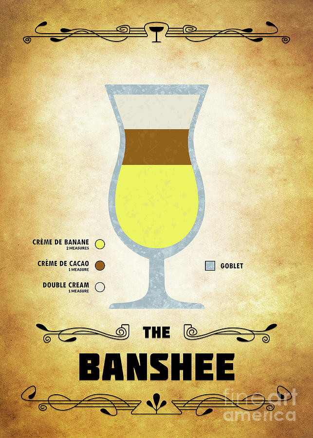 Banshee Cocktail - Classic Digital Art by Bo Kev