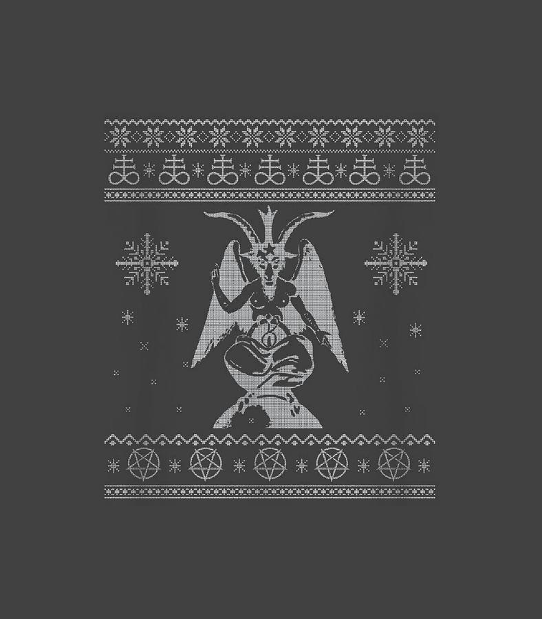 Baphomet ugly sweater hotsell