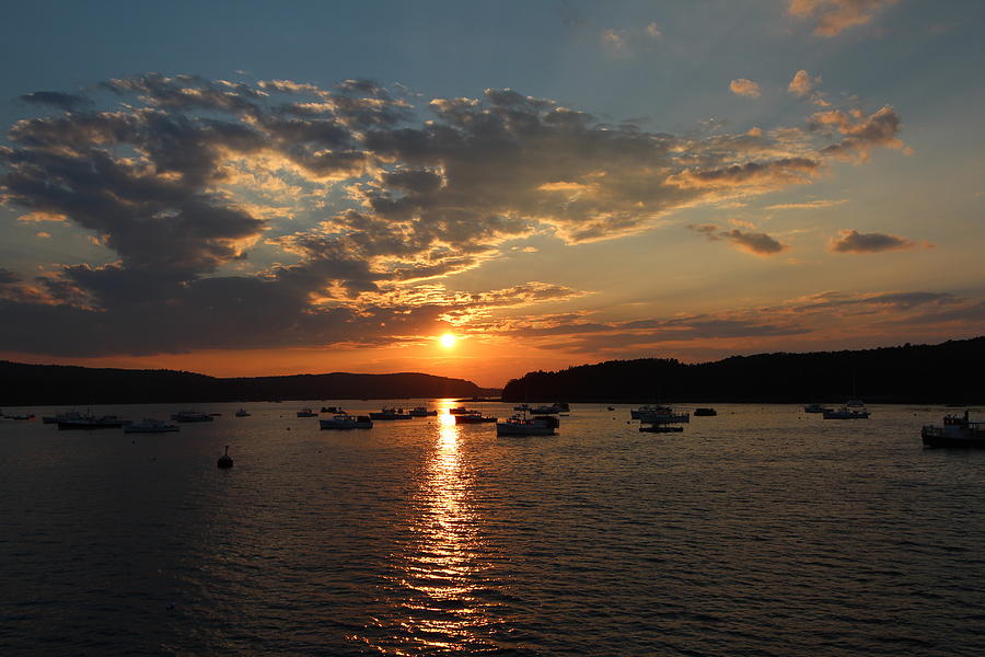 Bar Harbor Sunset Photograph by Jon Worthington | Pixels