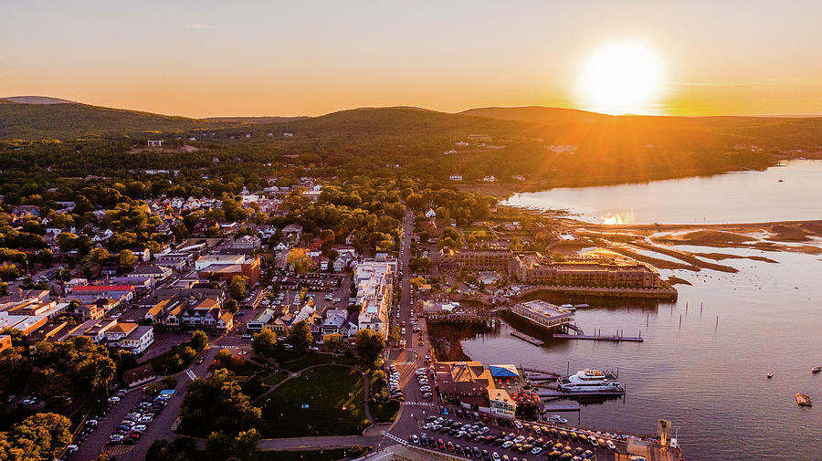 Bar Harbor Sunset Photograph by Zachary Bruzgo - Fine Art America