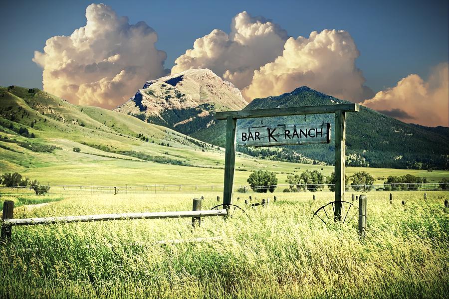 Landscape Photograph - Bar K Ranch 100A by Marty Koch