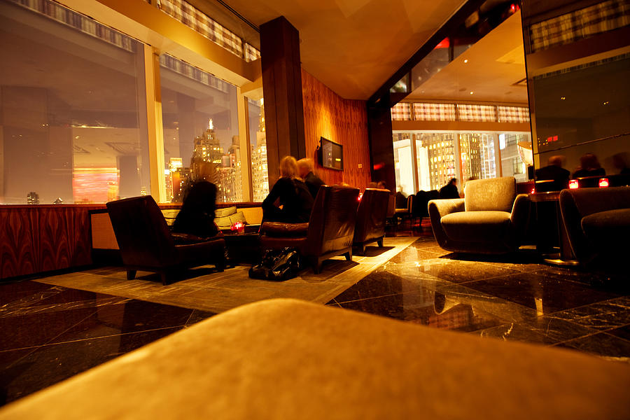 Bar Lounge NYC Photograph by Nikada