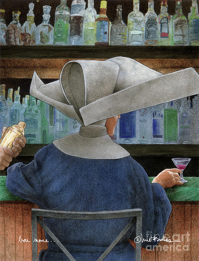 Bar None... Painting by Will Bullas